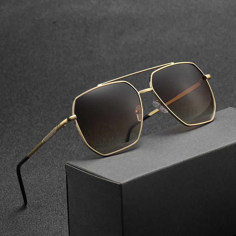 Lunettes pilote vintage élégantes et rétro