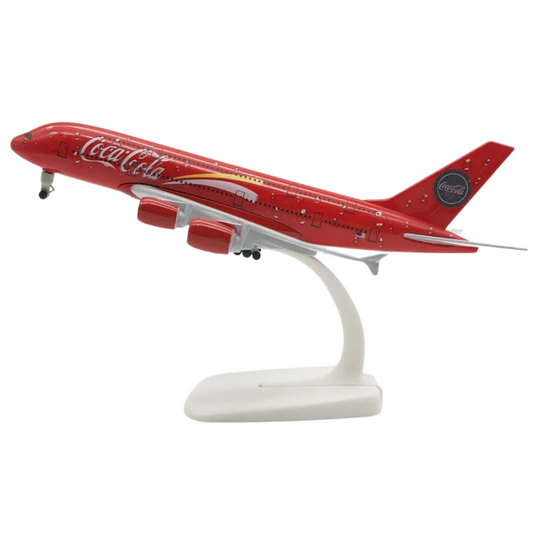 Maquette A380 Coca Cola 1/400