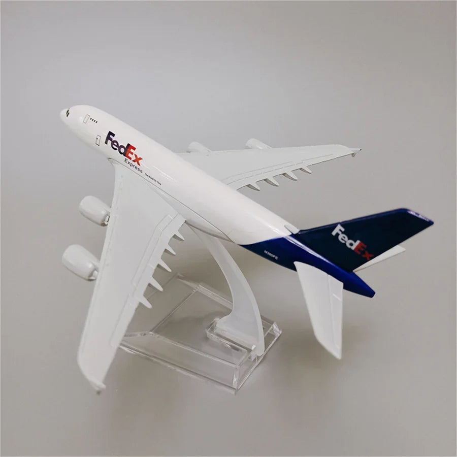 Maquette A380 Fedex Express 1/400