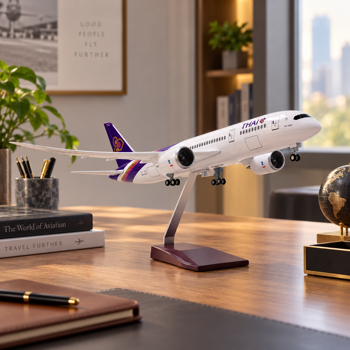Maquette Avion B787 Thai Airways Prestige