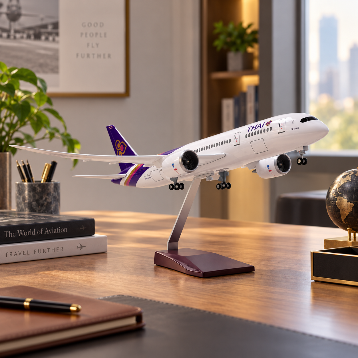 Maquette Avion B787 Thai Airways Prestige