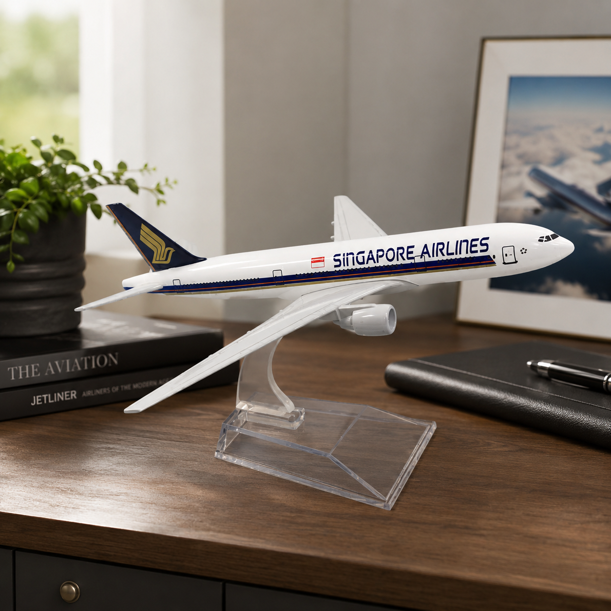 Maquette Avion Boeing 777 Singapore Airlines