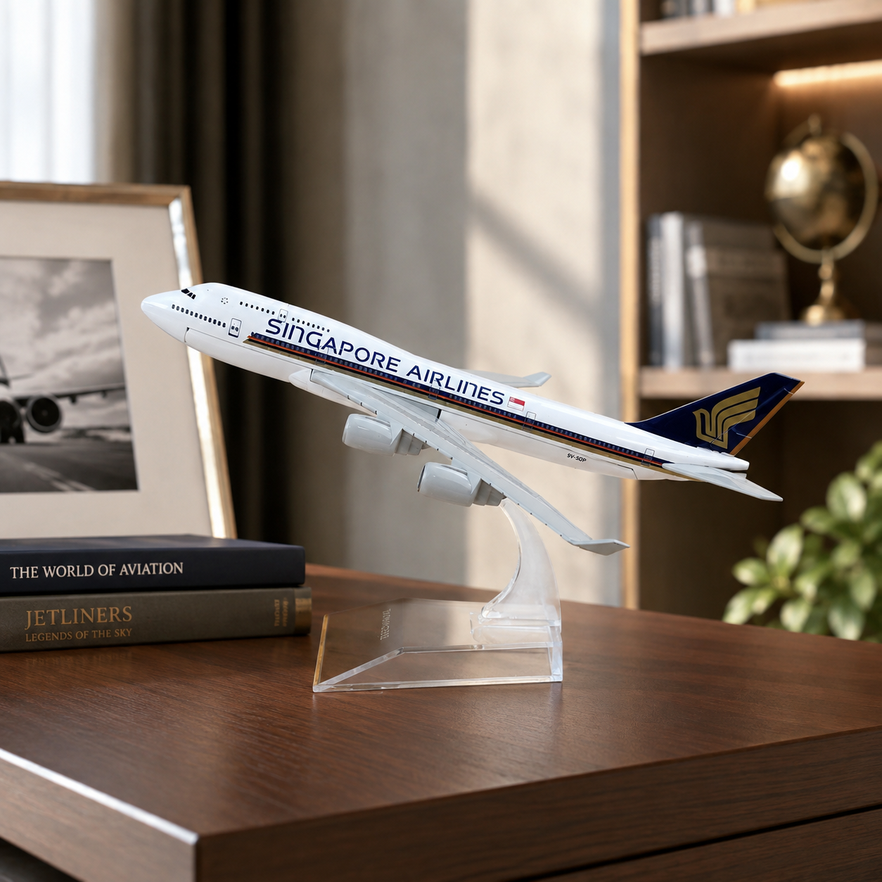 Maquette B747 Singapore Airlines