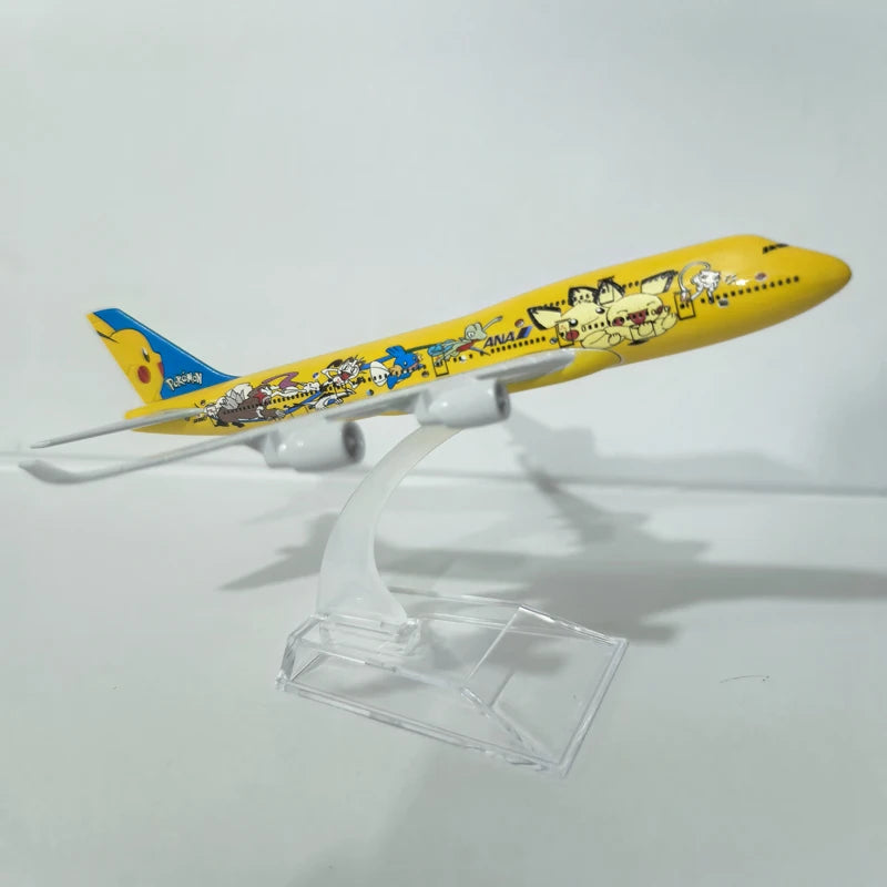 Maquette Boeing 747-400 ANA Pokémon détaillée