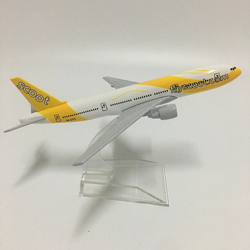 Maquette Boeing 777 Flyscoot métal