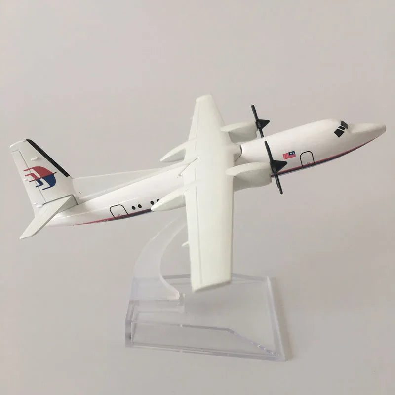 Maquette FK-50 Malaysia Airlines métal
