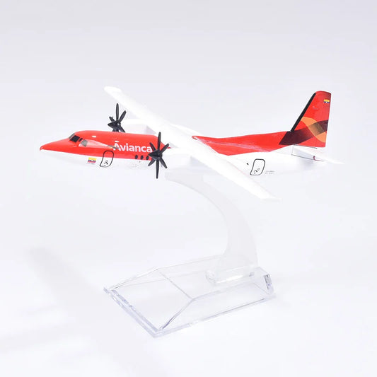 Maquette Fokker F50 Avianca