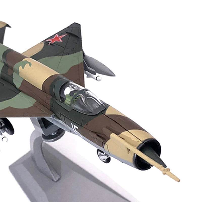 Maquette MiG-21 de collection avec camouflage militaire
