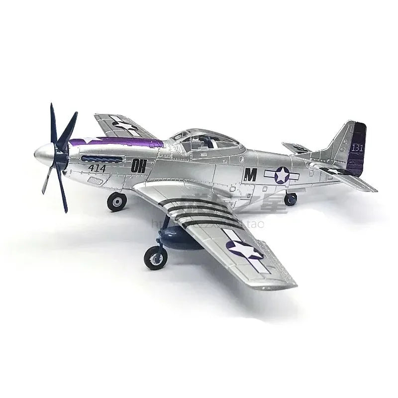 Maquette Heller P-51 Mustang 1/72 – Avion De Chasse Légendaire WWII – Kit Complet à Assembler
