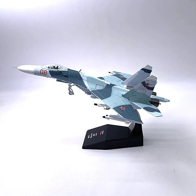 Maquette SU-35 camouflage bleu-gris