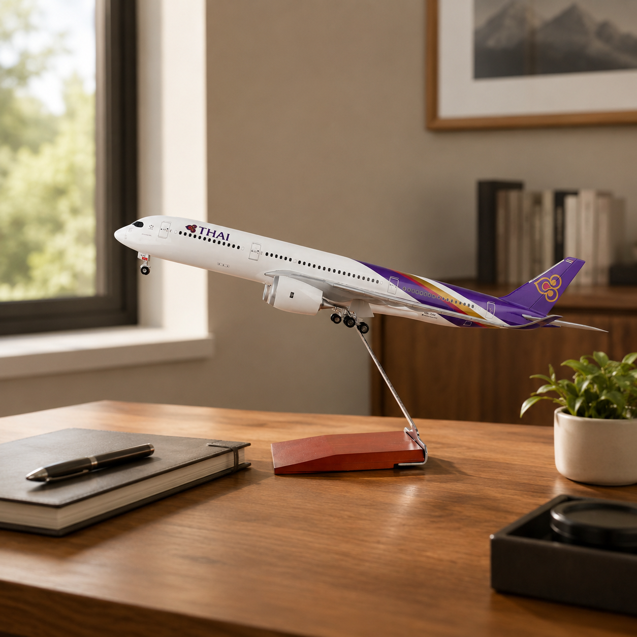 Maquette avion Airbus A350 Thai Airways