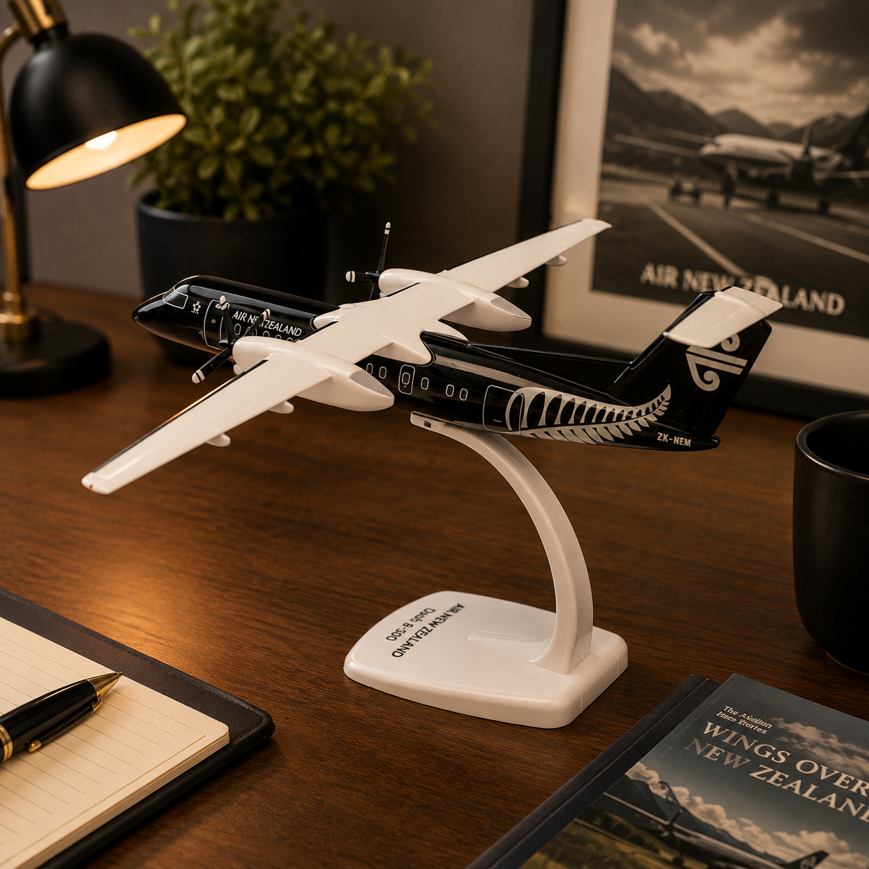 Maquette avion Fokker F100 Air New Zealand de collection