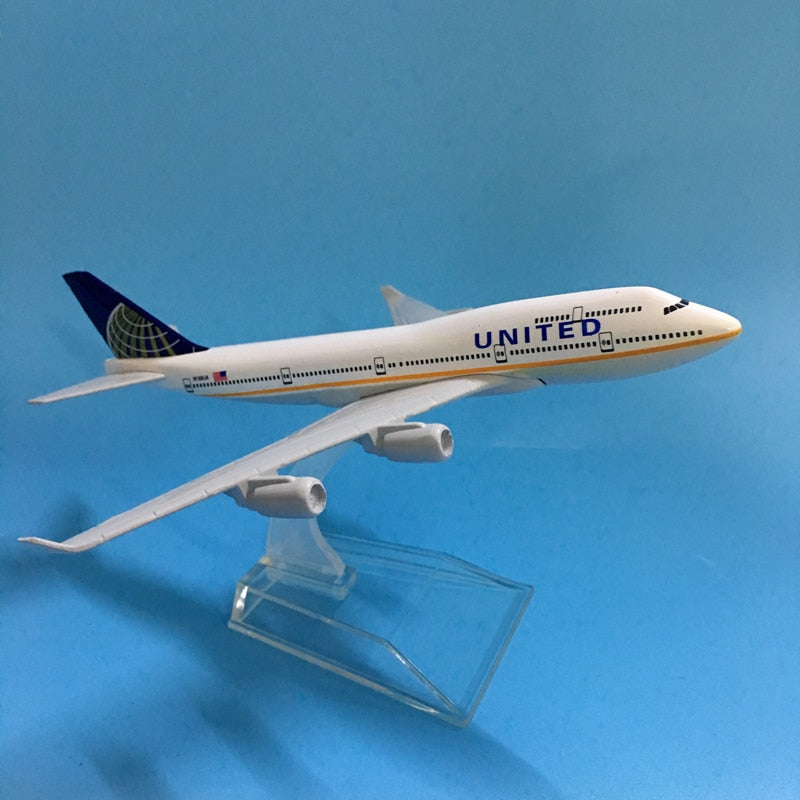 Maquette avion United Airlines 747