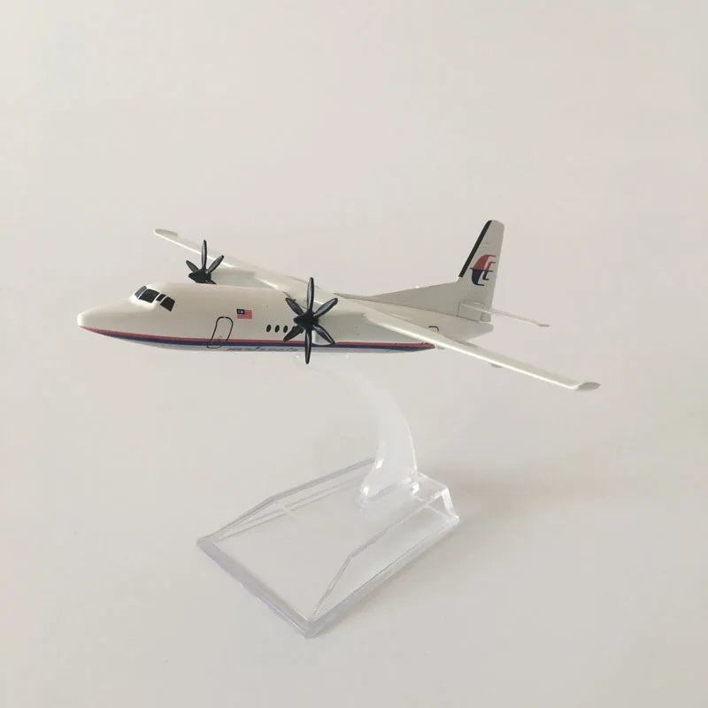 Modèle réduit Fokker F50 Malaysia Airlines métal