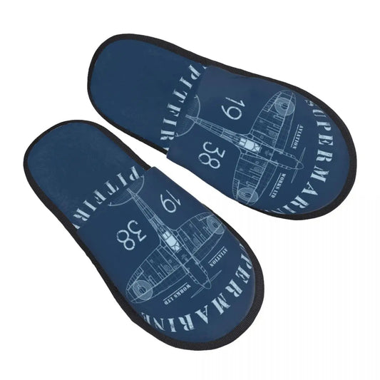 Pantoufles avion Spitfire