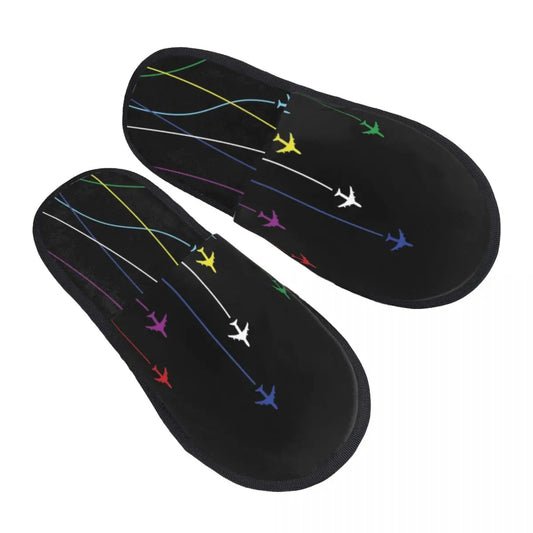 Pantoufles avions de ligne