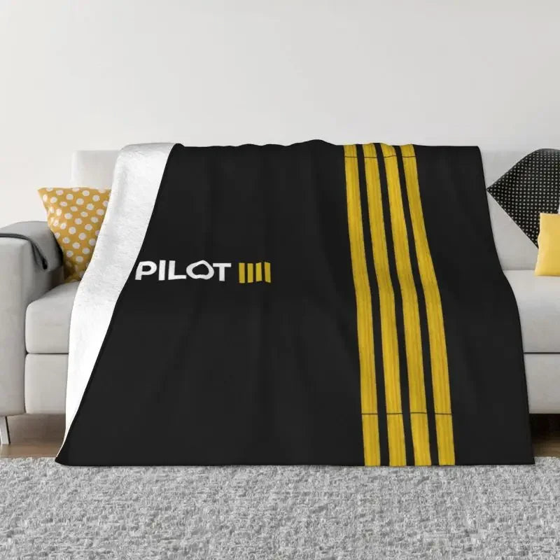 Plaid avion cocooning aviation