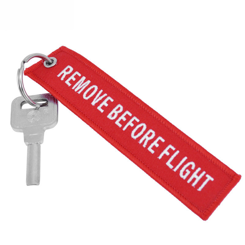 Porte cles Remove Before Flight aviation