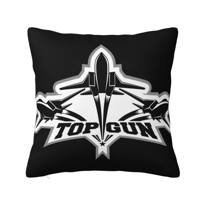 Aéo - Housse De Coussin Top Gun Fighter Jet