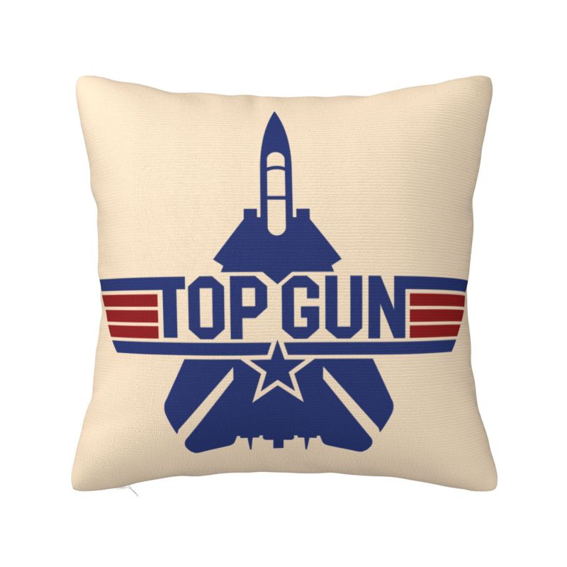 Aéo - Housse De Coussin Top Gun Jet Fighter