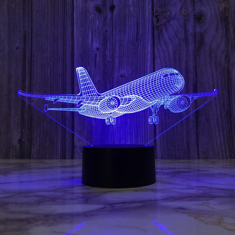 Aéo - Lampe 3D Airliner