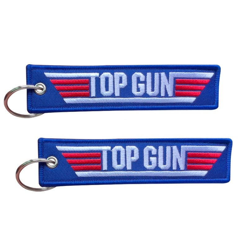 Aéo - Porte Clés Flamme Top Gun (2 Pièces)