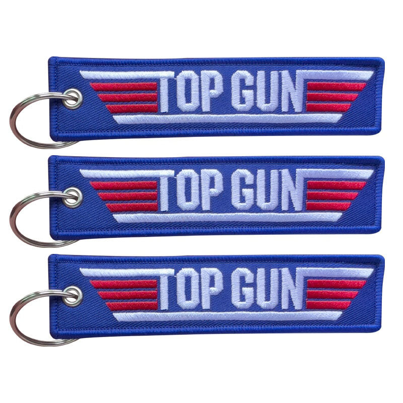 Aéo - Porte Clés Flamme Top Gun (3 Pièces)