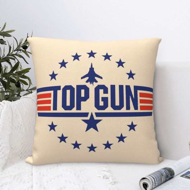 Aéo - Housse De Coussin Blanche Top Gun