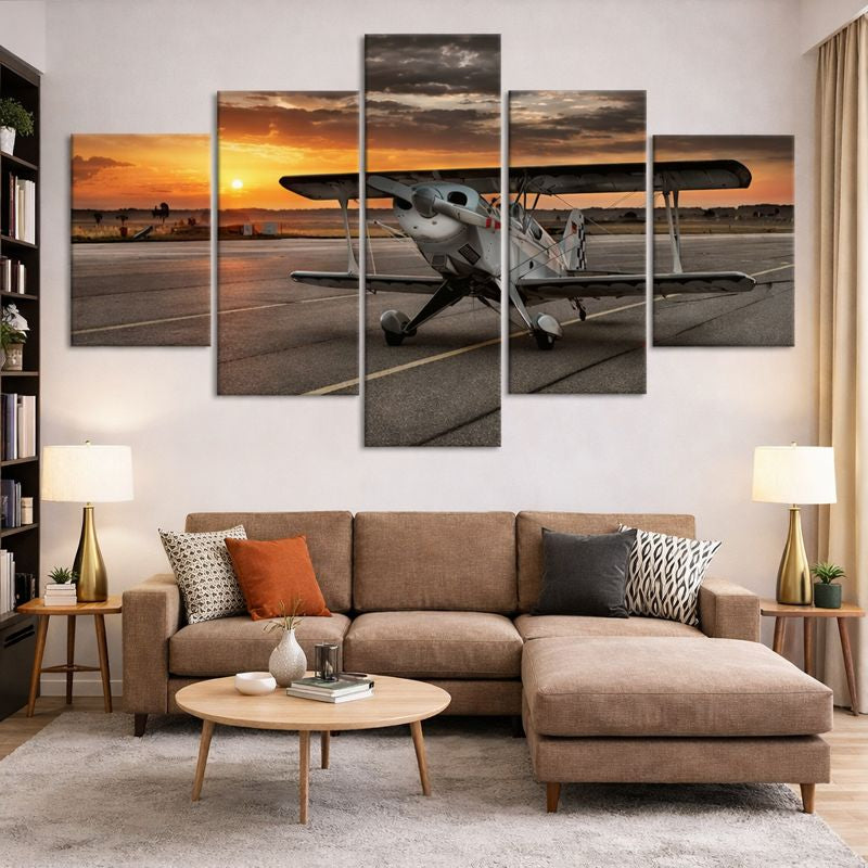 Tableau aviation vintage