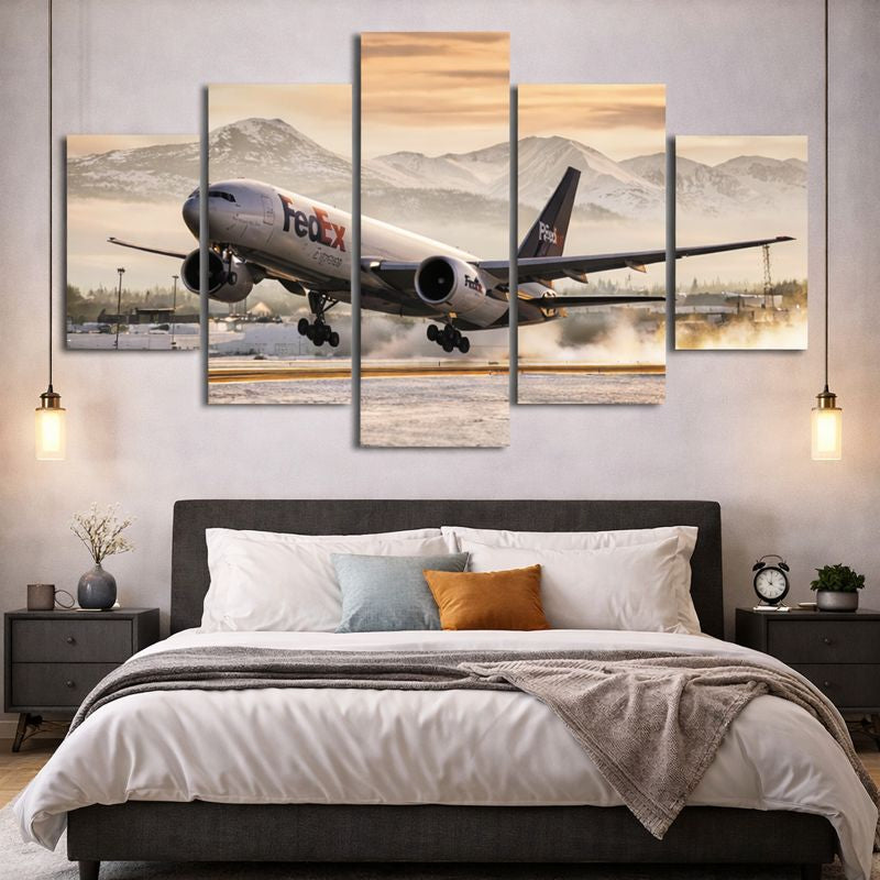 Tableau avion FedEx