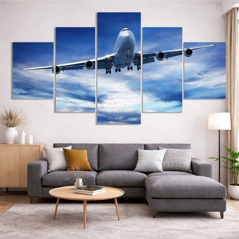 Toile murale Jumbo Jet