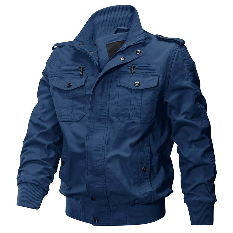Veste Aviateur Expedition bleu