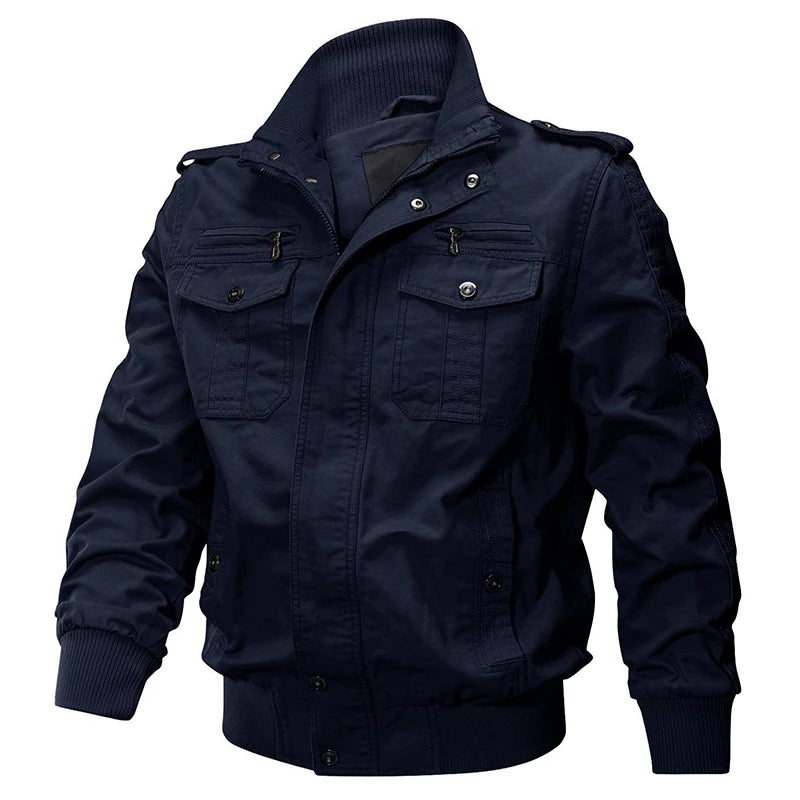 Veste Aviateur Expedition bleu marine