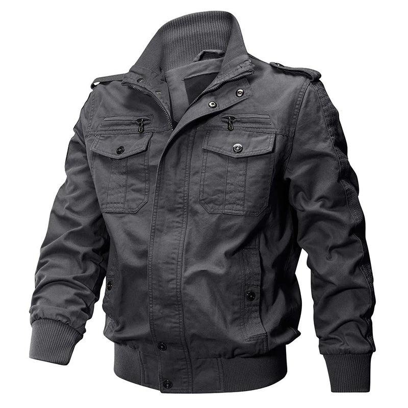 Veste Aviateur Expedition grise