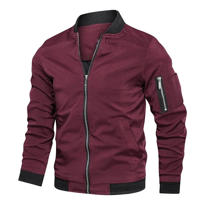 Veste Bombardier Aviateur bordeaux