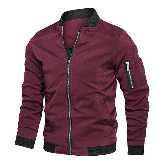 Veste Bombardier Aviateur bordeaux