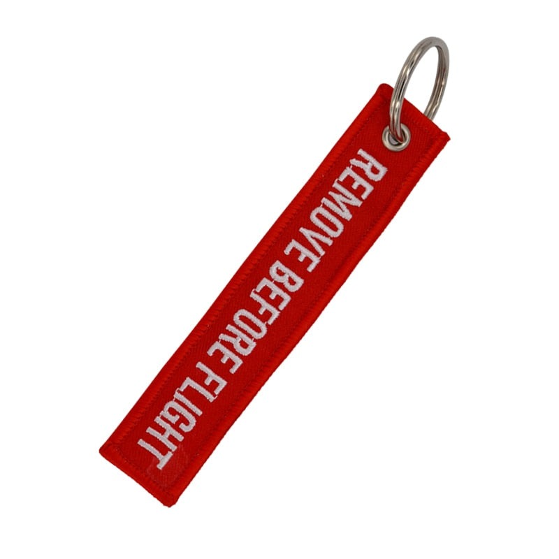 accessoire aviation porte clés pilote remove before flight