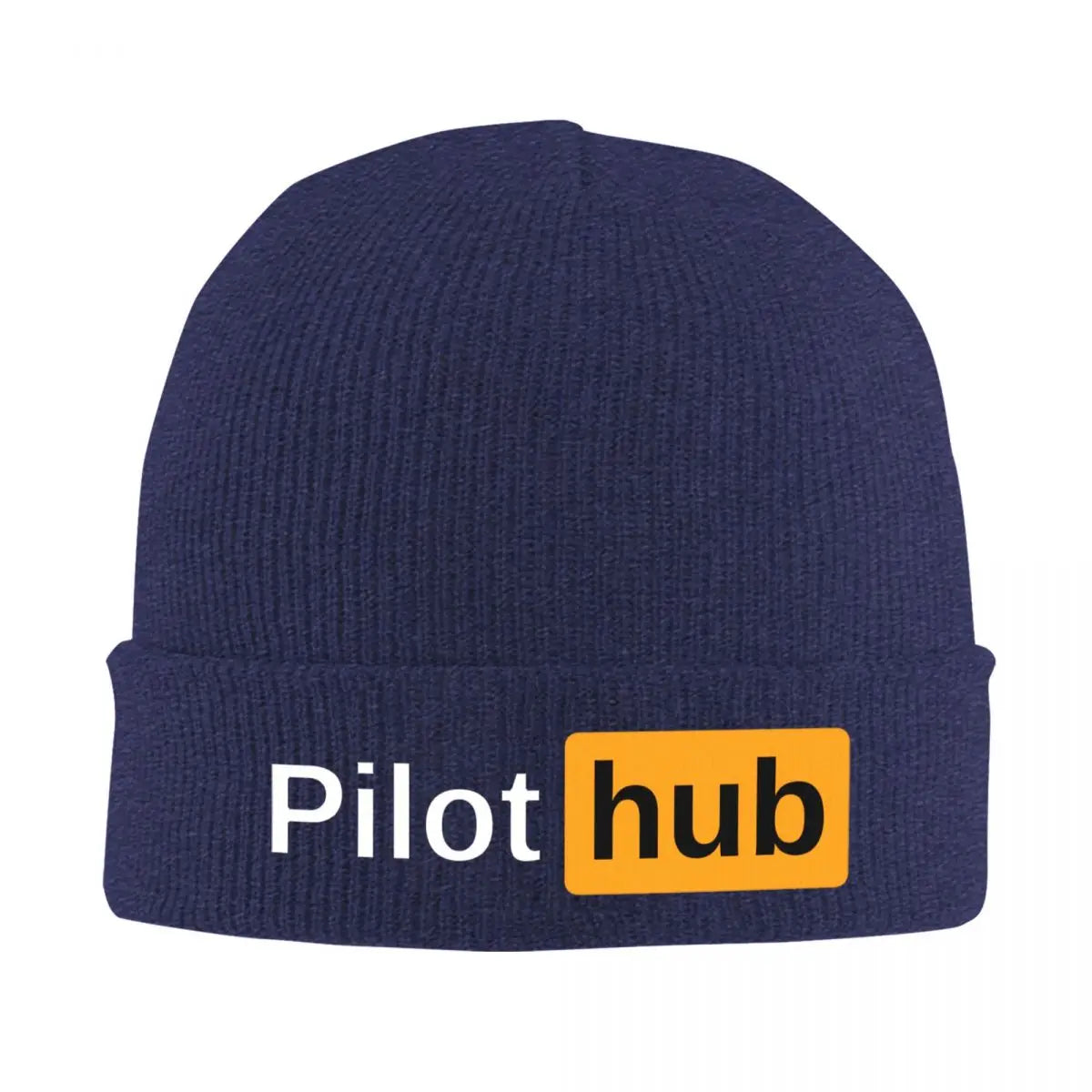 bonnet aviateur pilot hub bleu