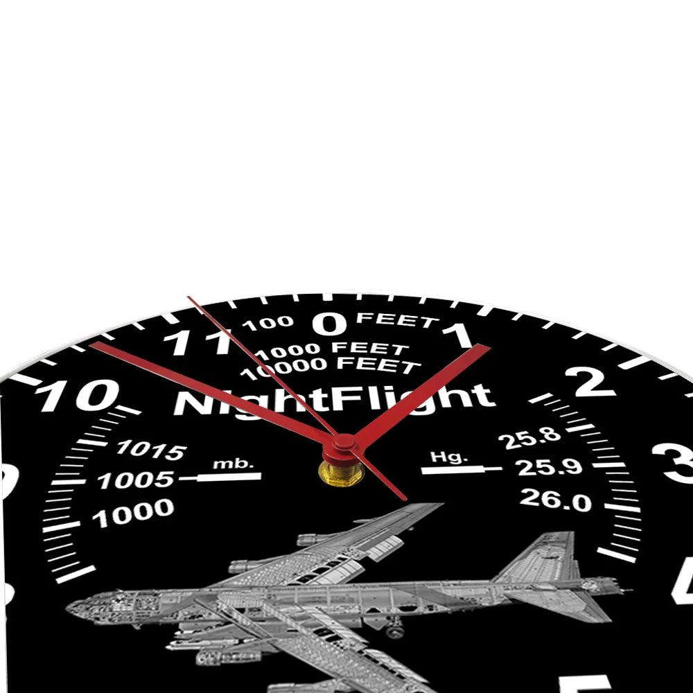 horloge murale avion militaire