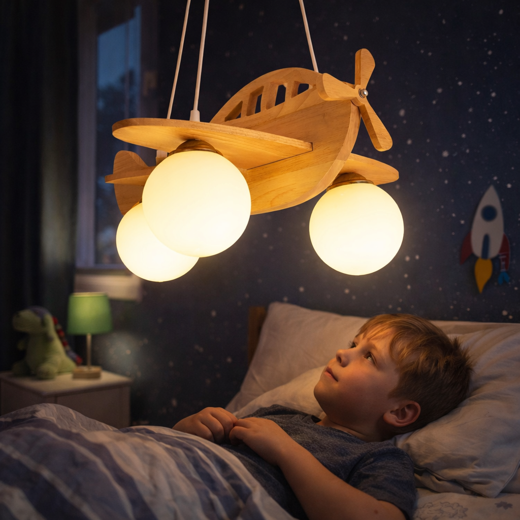 lampe aviation suspendue