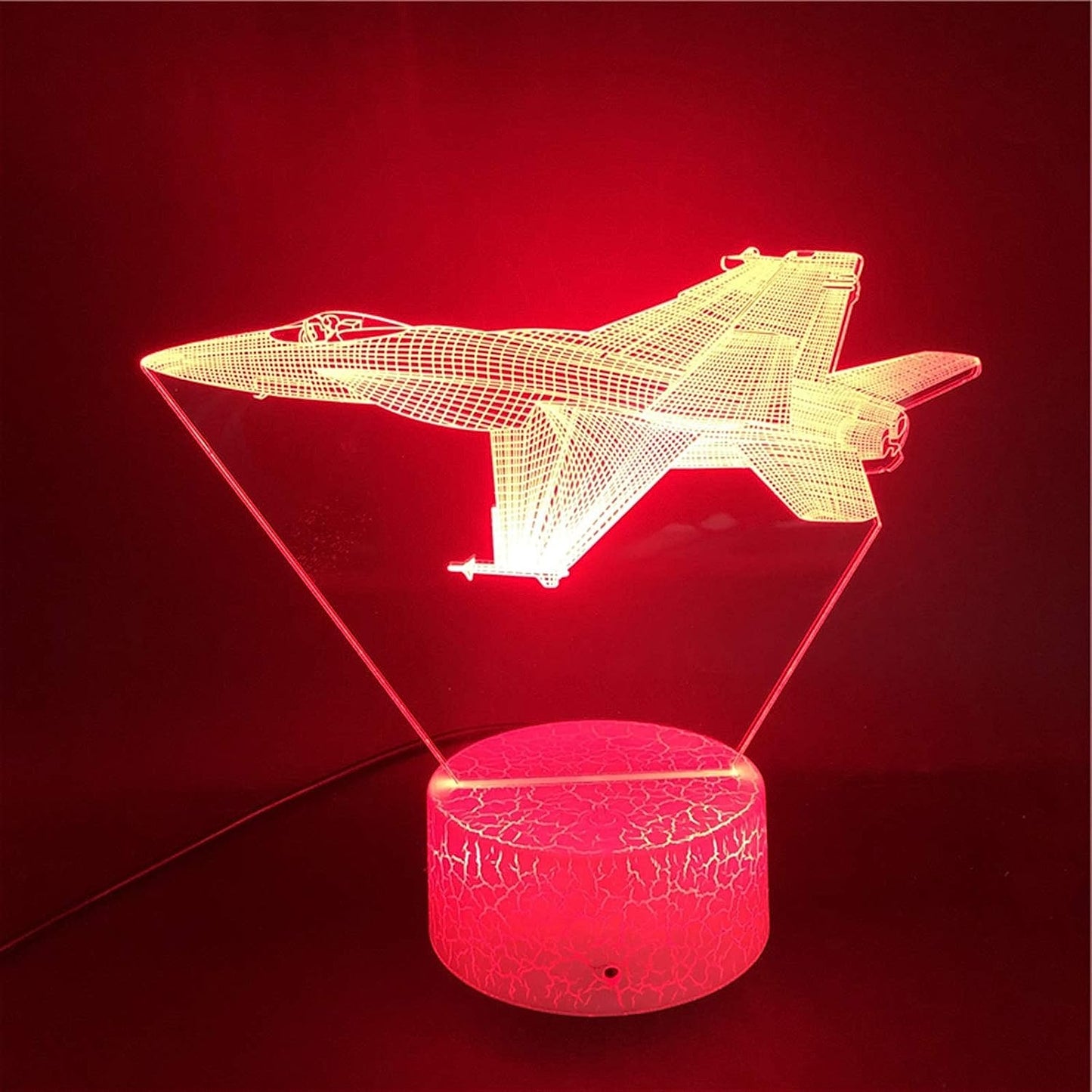 lampe avion militaire 3d