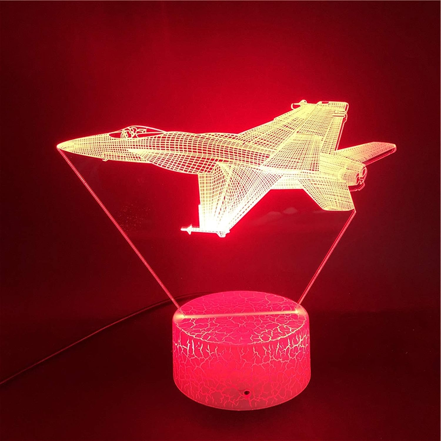 lampe avion militaire 3d