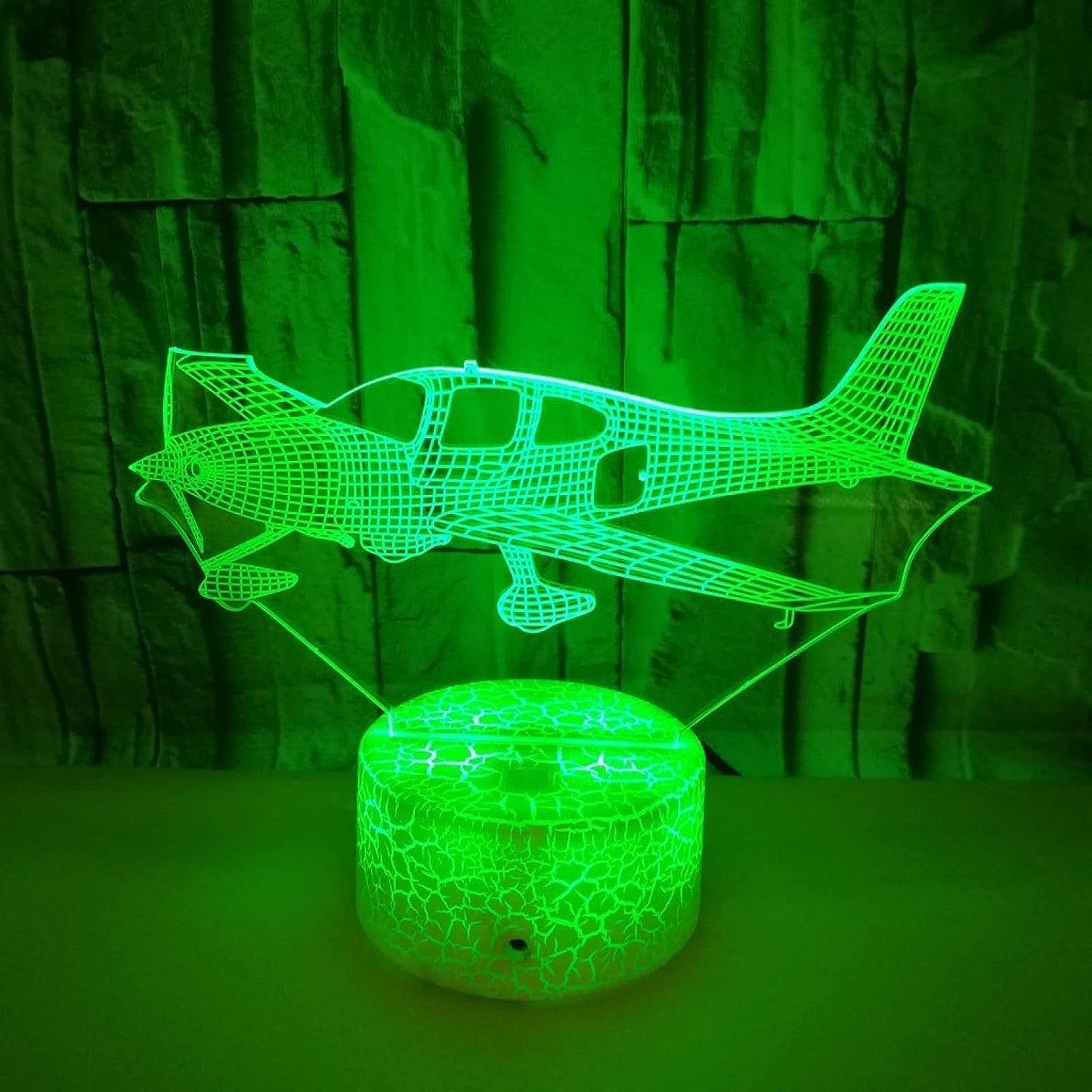 lampe décoration aviation 3d