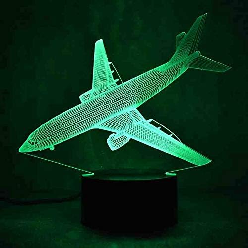 lampe effet 3d avion