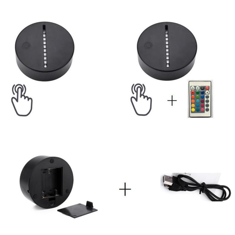 lampe effet 3d avion piper