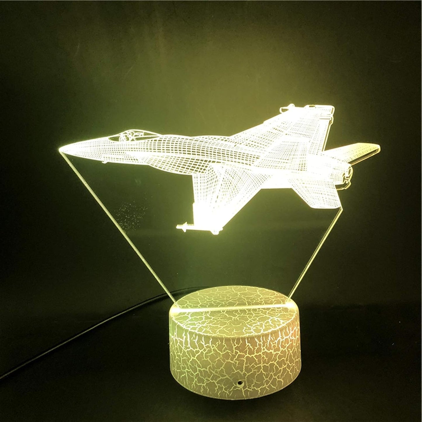luminaire avion de chasse