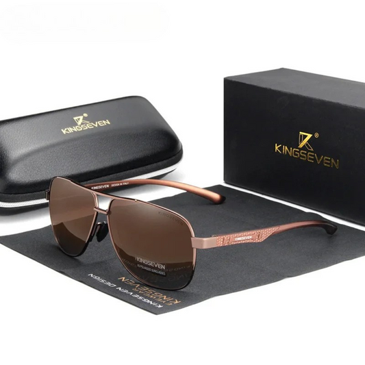 lunette aviateur marron