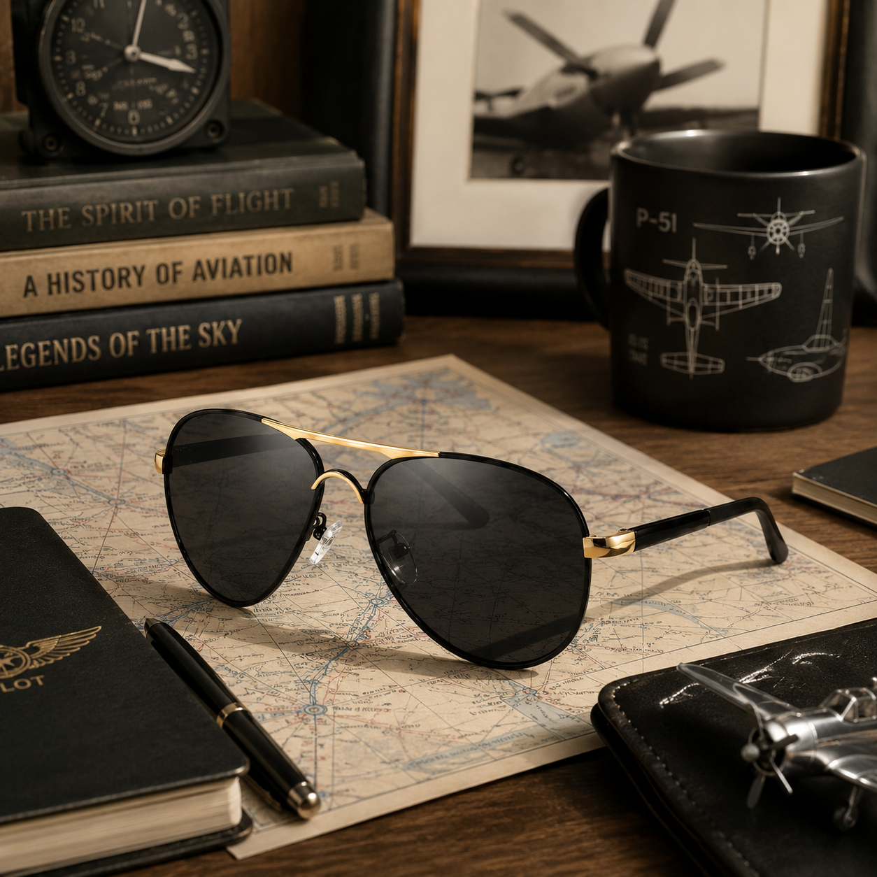 lunettes aviation homme
