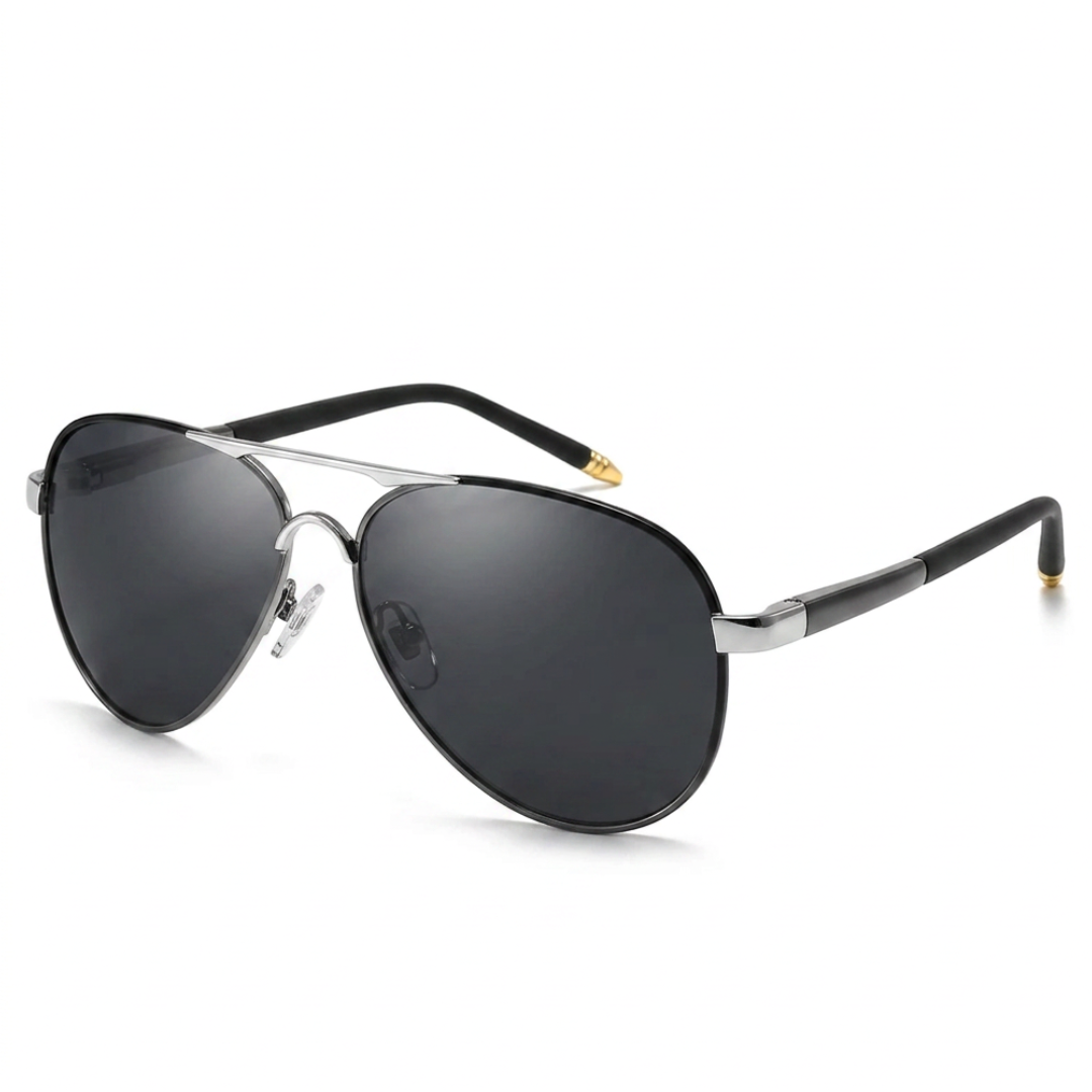 lunettes pilote blackbird grise
