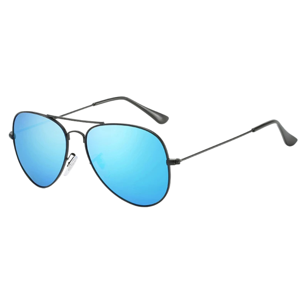 lunettes pilote classique couleur bleue